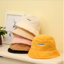 UNIQ Women Winter Fur Bucket Hat Warm Hats Cloche Faux Fur Fisherman Cap